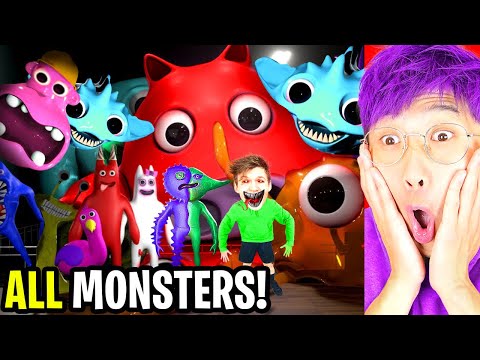 GARTEN OF BANBAN 4 ALL BOSSES!? (ALL NEW GAMEPLAY + ENDING!)