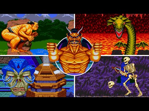 Second Samurai (Genesis) All Bosses (No Damage, Samurai (Super Hard))