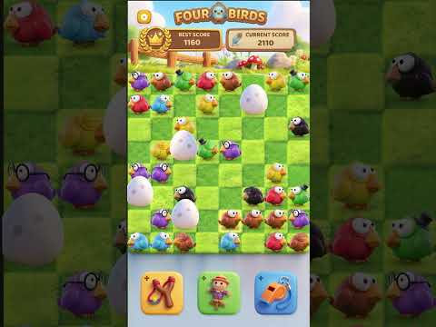 Four Birds: Match&Clear Puzzle