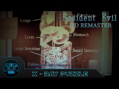 Resident Evil Hd Remaster - X-Ray Puzzle Solution