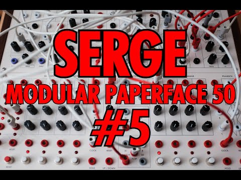 Serge Modular Paperface 50 | #5