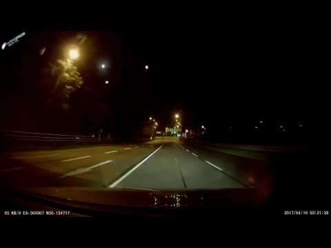 night drive on lonely german motorway. [Autobahn, 90 min, ambient noise, no loops, no talk, HD 2K]