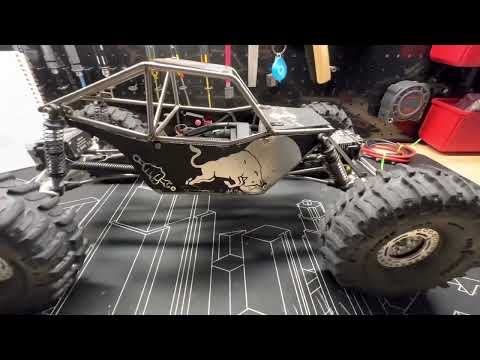 AXIAL CAPRA 4WS RIG RUNDOWN, titanium cage, supershafty Capra axles.