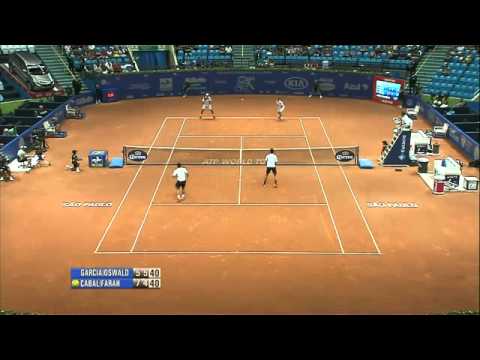Garcia Oswald 2 VS 1 Cabal Farah  Brasil Open Tênis Brasil 2014
