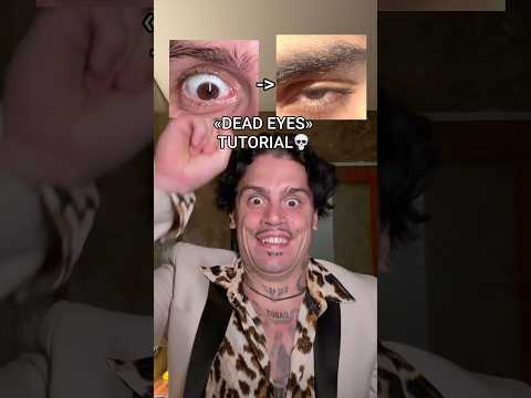 «DEAD EYES» TUTORIAL💀#eyes #tutorial #stepbystep #shelove
