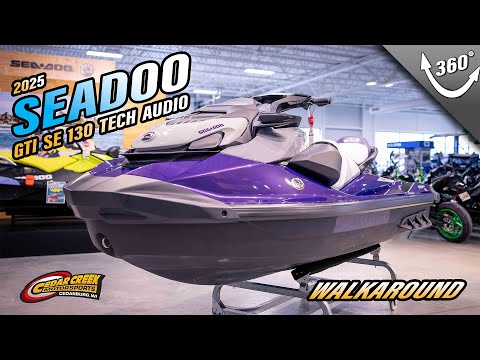 Walkaround | 2025 Sea-Doo GTI™ SE 130 iBR Tech, Audio, iDF, iBR