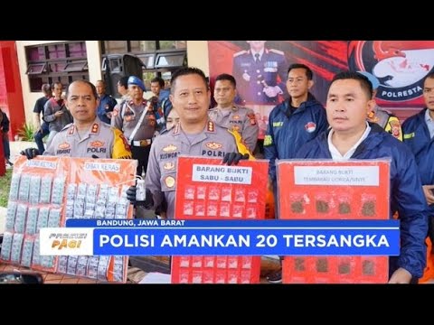POLRESTA BANDUNG TANGKAP PENGEDAR NARKOTIKA