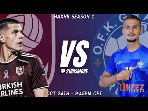 FK SARAJEVO vs. OFK GRADINA SREBRENIK | HAXHR SEASON 1 [FULL MATCH]