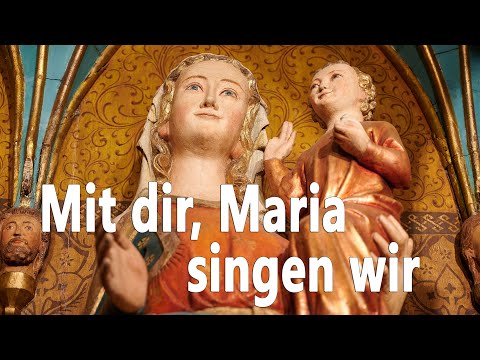Mit dir, Maria singen wir (GL905) - zum Mitsingen mit Text