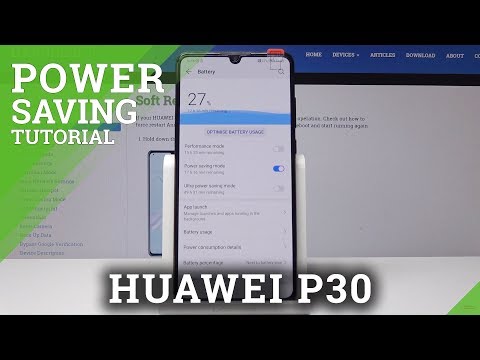 How to Enable Power Saving Mode in Huawei P30 - Battery Saver in EMUI