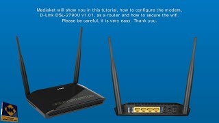 D-LINK DSL-2790U - Setup modem as a router, secure the wifi, change admin password and disable WPS