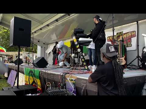 Ras IJah Eternal Fyah performing,"Kush Marijuana" live.