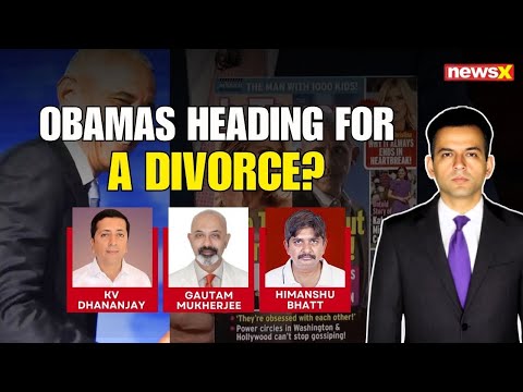 The Obama Divorce Rumours: Storm Over America's 'Ideal' Couple | Will Barrack Break Silence? | NewsX