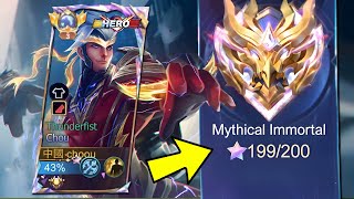 THUNDERFIST CHOU IS FINALLY BACK!! + INTENSE GAMEPLAY - Mobile Legends