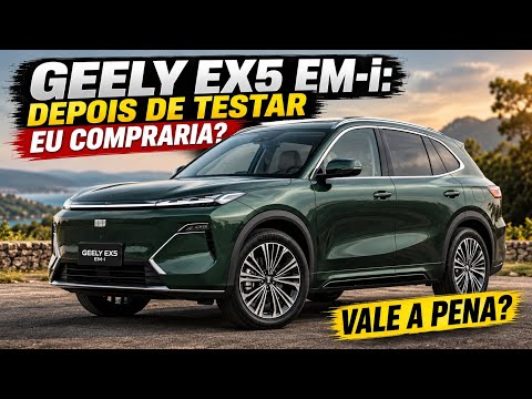 GEELY EX5 EMI: VALE A PENA? APÓS O TESTE DE LONGA DURAÇÃO, EU DESCOBRI