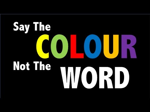 ARE YOU COLOUR BLIND? Say The Colour Not Word Game Challenge | YEESHIH