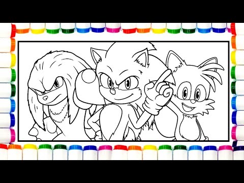 Sonic Team Coloring Pages Sonic The Hedgehog Teils , Shadow Sonic the Hedgehog compilation 135 wow