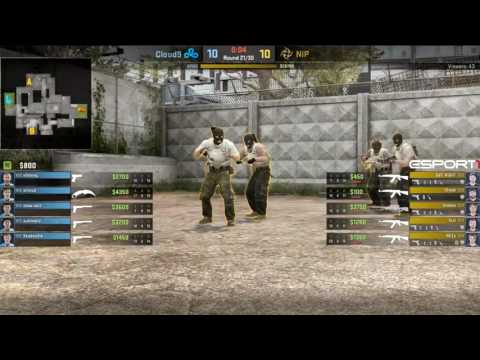 NiP vs. C9 @ ESL ONE Cologne Groups - Cache (második félidő)