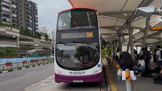 [SBST] SBS3703L On Service 114 - Volvo B9TL Wright Eclipse Gemini II Batch 3