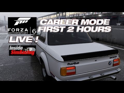Forza Motorsport 6 Career Mode First Two Hours Gameplay Live !