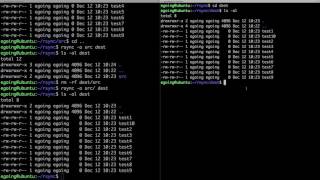 Linux - rsync 1 : basic