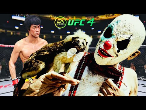 PS5 | Bruce Lee vs. Very Scary Clown (EA Sports UFC 4)