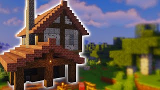 Minecraft: How to Build a Small Farmhouse in a Birch Forest