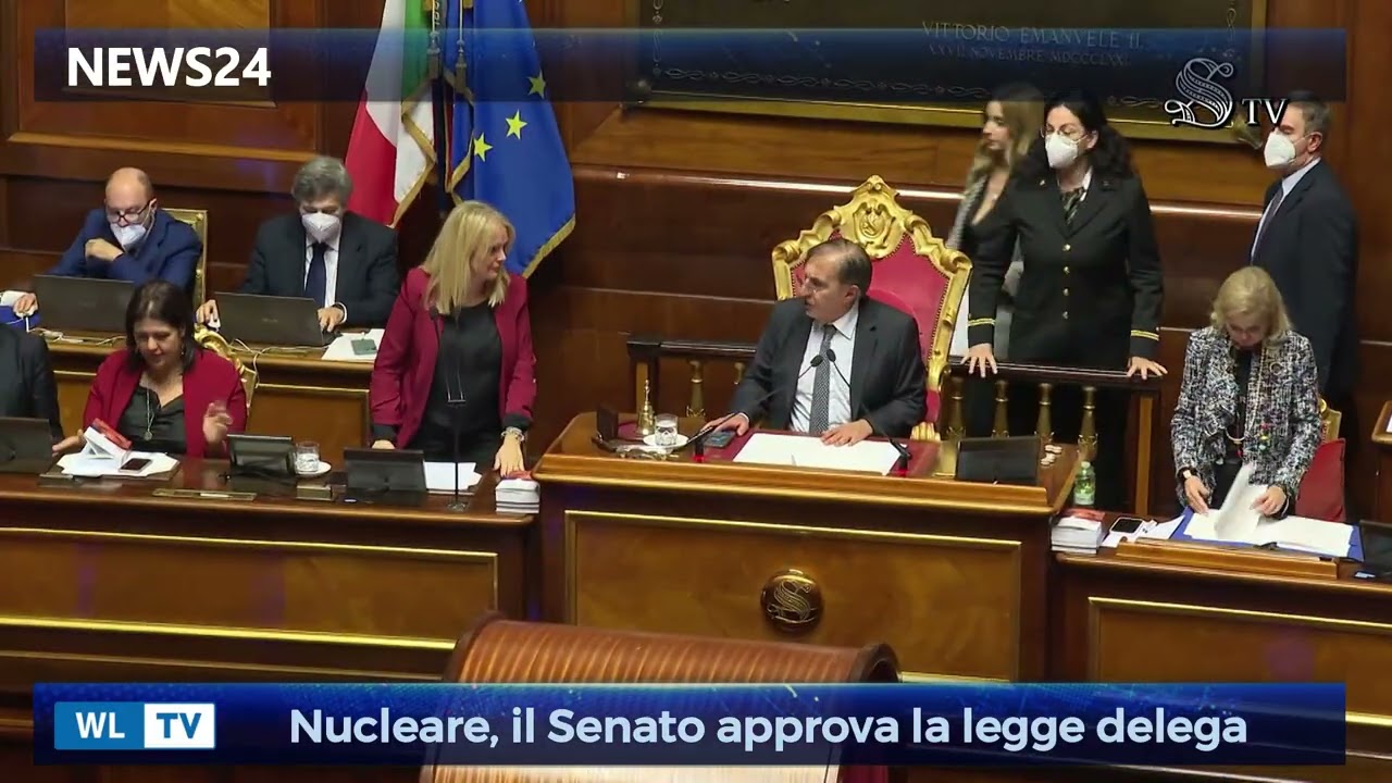 Nucleare, il Senato approva la legge delega