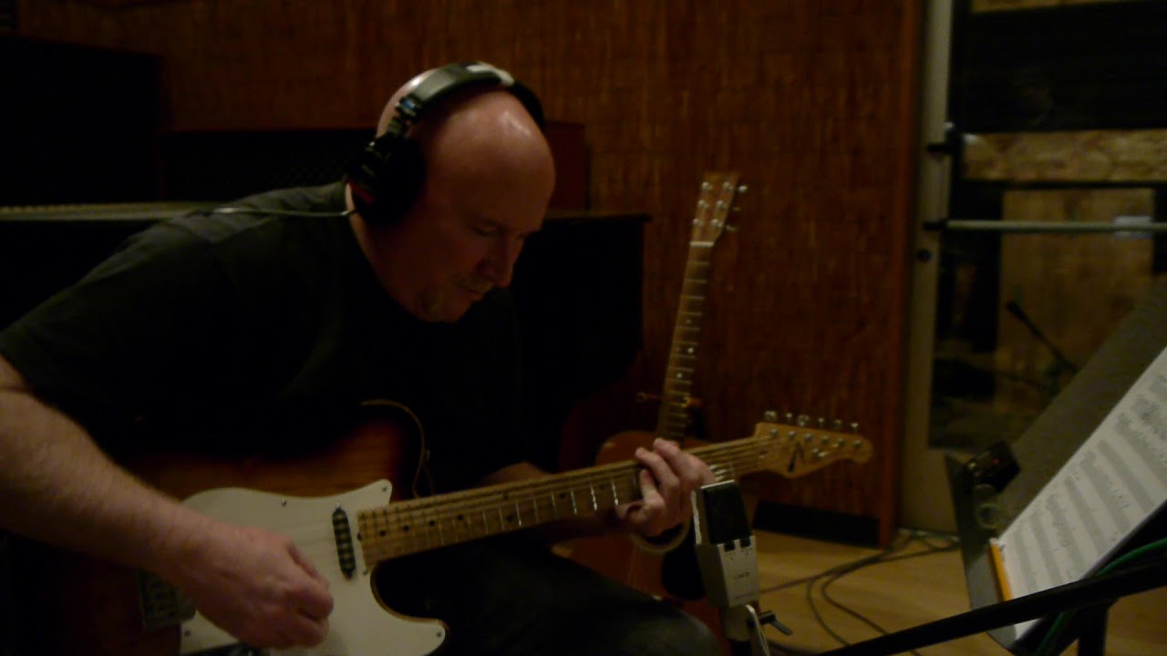 ADRIAN Making RTDNOW.COM Song Abandoned, Chosen, and Special: Tim Ellis adds another guitar layer