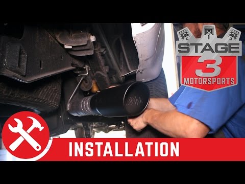 2011-2014 Super Duty 6.7L MBRP 4 Inch Installer Series DPF Back Exhaust Kit Install