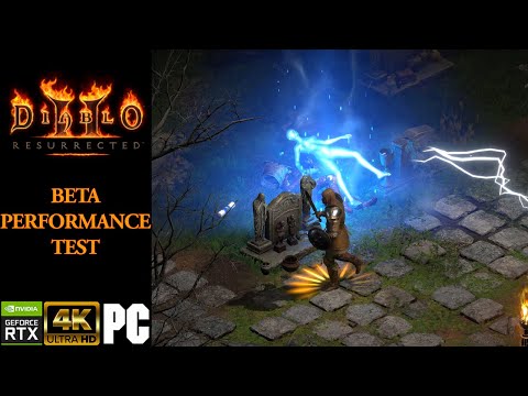 Diablo II: Resurrected ( Beta ) 4K Gameplay Performance - Max Settings RTX 3090