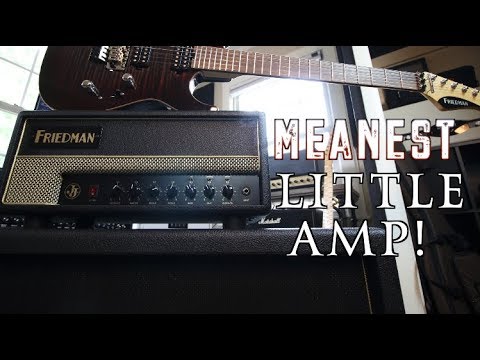 The Meanest Little Amp! Friedman JJ Jr Demo.