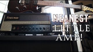Video thumbnail for The Meanest Little Amp! Friedman JJ Jr Demo. by Robert Baker