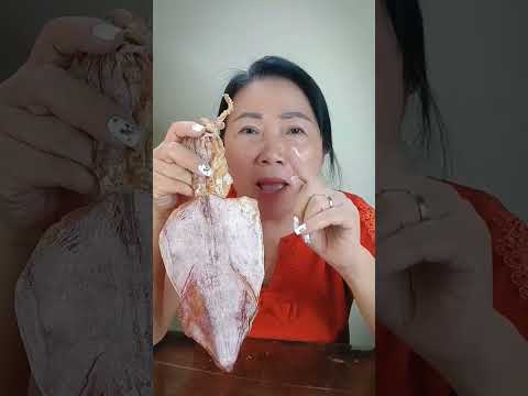 cách làm khô mực nướng mềm như mực một nắng | Mẹ Hương Hương #mehuonghuong