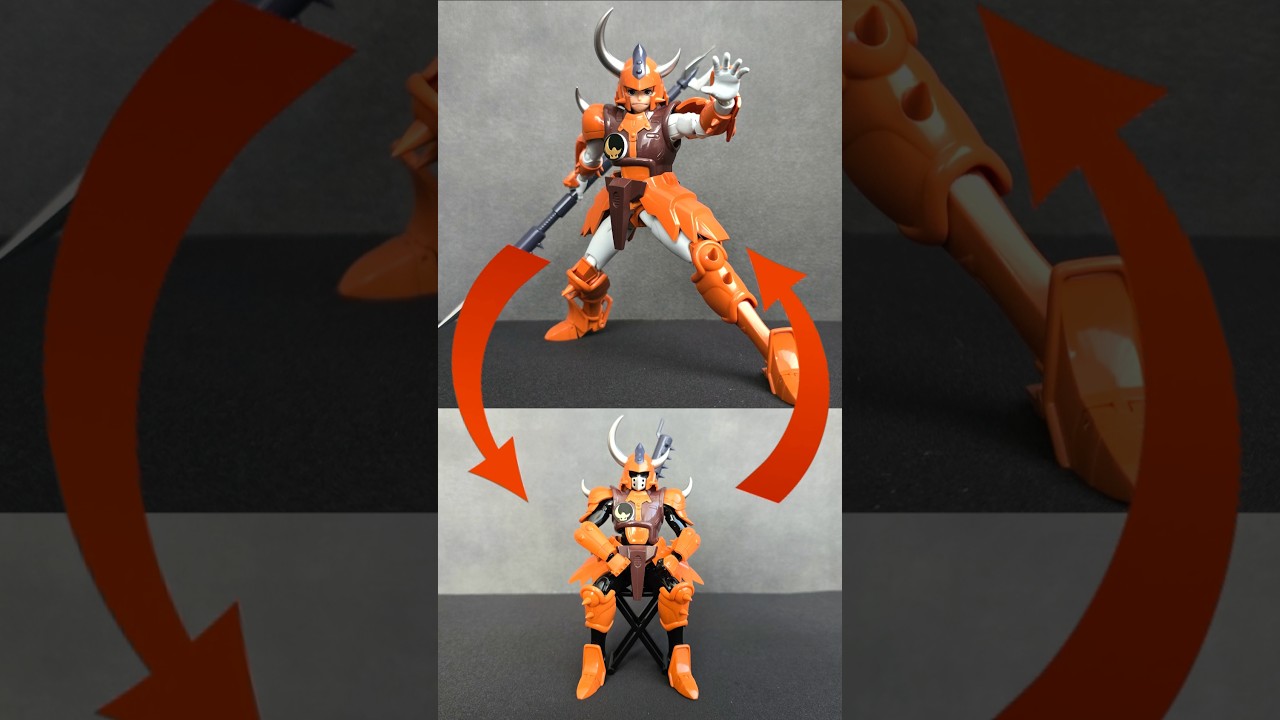 鎧擬亜 → 金剛のシュウ【鎧伝サムライトルーパー】千値練 超弾可動！「義」の心、大地の力で悪を粉砕せよ‼️