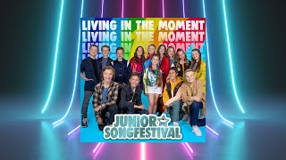 #9 FINALISTEN JSF 2022 - LIVING IN THE MOMENT 🎶 (OFFICIAL LYRICVIDEO) | JUNIOR SONGFESTIVAL 2022 🇳🇱