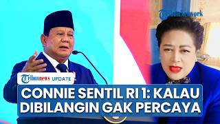 Connie Bakrie Sentil Prabowo Usai 3 TNI Gugur di Lebanon: Kalau Dibilangin Bapak Gak Pernah Percaya