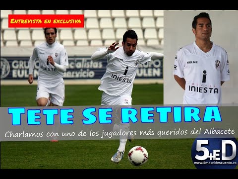 Tete hangs up his boots; the former Albacete left winger is retiring from football. We chatted wi...