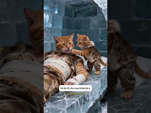 món quà trời ban cho mèo con hiếu thảo