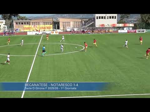 Recanatese - Notaresco 1-4