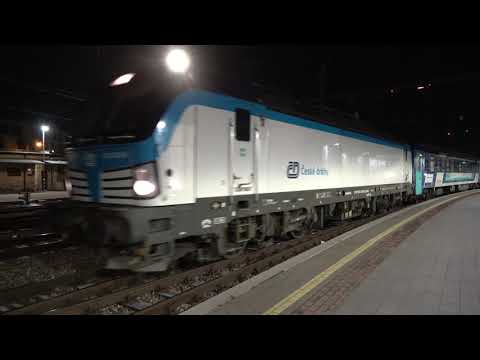 NJ 456 nightjet odjezd Brno hl.n.