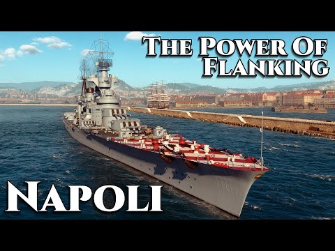 World of Warships: Napoli - The Power of Flanking