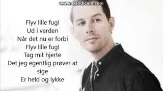 rasmus seebach flyv fugl med tekst