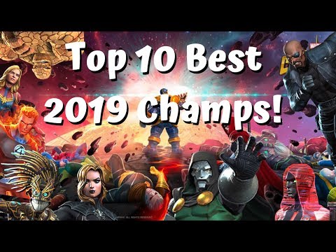 Top 10 Best 2019 Champions! Unexpected Picks! - Marvel Contest of Champions