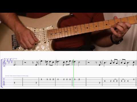 How to Play the Melody to Vaya Con Dios by Les Paul and Mary Ford on Guitar with TAB