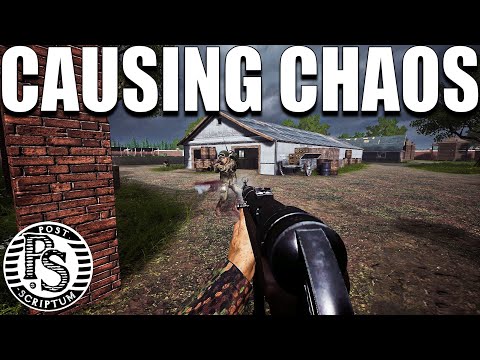Causing Chaos Among Enemy Team in Post Scriptum WW2 Gameplay