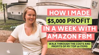 How I made $5,000 profit in a week with Amazon FBM (Fulfilled by Merchant)