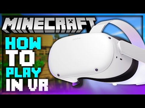 How To Play Minecraft in VR | Java & Bedrock Edition Tutorial