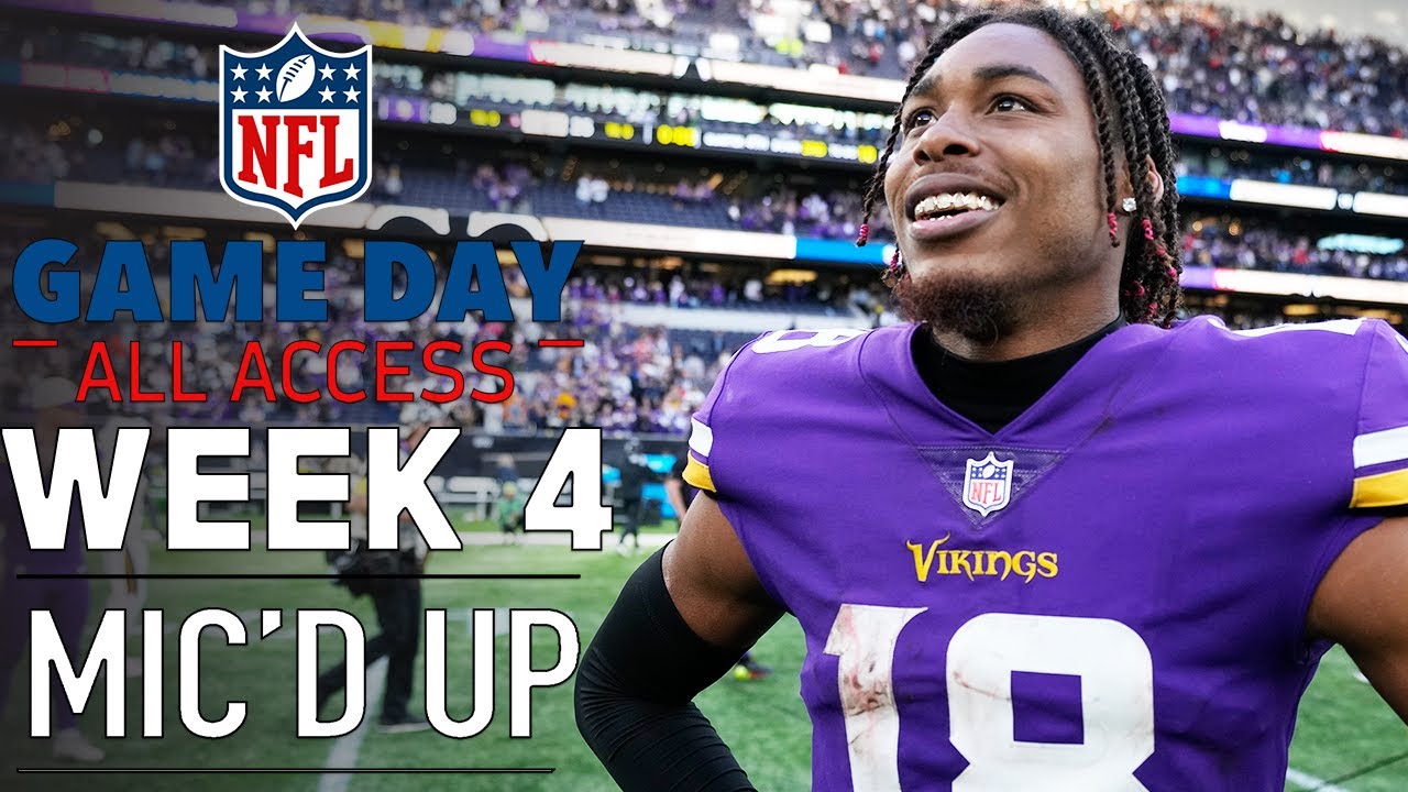 NFL Week 4 Mic'd Up, "He missed it...Double Doink" | Game Day All Access