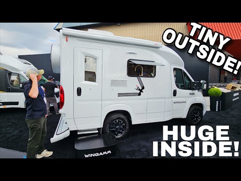 This RV is CRAZY TINY but HUGE INSIDE! WINGAMM Motorhome